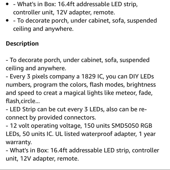 Digital LED Light Strip - Picture 7 of 7